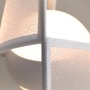 Dekorativní - M MOD154PL-L6W3K Závěsné svítidlo Reflex 3000K 14W teplá bílá bílý kov/akrylát design - MAYTONI - foto 4