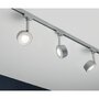Svítidla - P 95473 URail LED spotové svítidlo Pellet 4W matný chrom/bílá stmívatelné - PAULMANN - foto 4