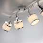 Bodová - LD 15374-17 ACCOR LED stropní svítidlo 4 ramenné lesklý chrom otočné do interiéru - LEUCHTEN DIREKT / JUST LIGHT - foto 4