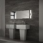 Koupelnová - BRI 2111-018 LED nástěnné svítidlo 32 cm 6,5W 700lm chrom - BRILONER - foto 4
