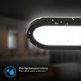 Koupelnová - BRI 2193015 Pil svítidlo k zrcadlu - 10W, 1200lm, LED, přímé a nepřímé osvětlení, 35cm, neutrální bílá, černá - BRILONER - foto 4