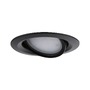 Koupelnová - P 92459 LED vestavné svítidlo Nova Plus Coin samostatné svítidlo výklopné IP65 kruhové 93mm 30° Coin 6W 230V stmívatelné 2700K černá mat - PAULMANN - foto 4