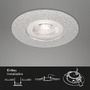 Kruhová - BRI 7047-014 LED vestavné svítidlo, pr. 9 cm, 4,9 W, matný chrom - BRILONER - foto 4