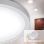 Kruhová - BRI 7143414 LED stropní svítidlo, pr. 40,5 , 24,5 W, matný chrom (starý kód: BRI 7143-414) - BRILONER - foto 4