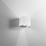 Nepřímé osvětlení - FAN LED-W-ALFA-20-BCO Nástěnné svítidlo LED ALFA bílá 2x10 W 1800 lm CCT 3000-4000 K IP54 12x12 cm - FANEUROPE - foto 4