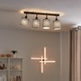 Bodová - BRILO 2078-044 Bodové svítidlo 65 cm 4x E27 25W šedá - BRILO - foto 4
