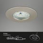 Kruhová - BRI 7204-032 3ks sada LED vestavné svítidlo, pr. 7,5 cm, matný nikl - BRILONER - foto 4