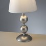 Stolní lampy dekorační - LD 14194-97 SIENA stolní lampa krémová bronzová s bílým textilním stínítkem šňůrový vypínač - JUST LIGHT - foto 4