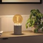 E27 - P 29248 Rustic Shine Standard 230V LED Globe E27 4,2W 1800K stmívatelné zlatá - PAULMANN - foto 4