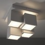 Dekorativní - LD 14114-16 TETRIS LED stropní svítidlo bílé moderní kostka teplá bílá do obývacího pokoje 3000K - JUST LIGHT - foto 4