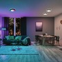 Kruhová - P 70544 LED stropní svítidlo Rainbow efekt duhy RGBW 230V 22W černá/bílá - PAULMANN - foto 4