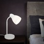 Stolní lampy dekorační - BRILO 7022-016 Stolní lampa, 30 cm, max. 25 W, bílé - BRILO - foto 4