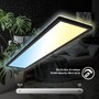 Hranatá - BRILO 7533015 Tava LED stropní svítidlo 98cm, stmívatelné, dálkový ovladač, černé - BRILO - foto 4