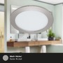 Kruhová - BRI 7286-012 LED vestavné svítidlo, pr. 17 cm, 12 W, matný nikl - BRILONER - foto 4