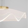 Dekorativní - NV 9054501 Závěsné svítidlo SIDERNO zlatý hliník a akryl LED 30W 230V 3000K IP20 - NOVA LUCE - foto 4