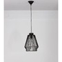Dekorativní - NV 9586510 Závěsné svítidlo BREDO černý hliník černý kabel E27 1x12W 230V IP20 bez žárovky - NOVA LUCE - foto 4