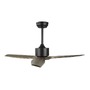 Ventilátory - NV 5231301 Stropní ventilátor VENTO tělo z oceli černá a dřevěné listy - NOVA LUCE - foto 4
