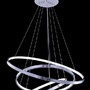 Kruhová - AZZ AZ2989 LED Závěsné svítidlo Azzardo Wheel 3 Dimm chrome AZ2989 80W 4800lm 3000K IP20 75cm stmívatelné chromové - AZZARDO - foto 4