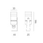 Reflektory - AR NL702910K0 Minispot 17° 3000K - ARTEMIDE - foto 4
