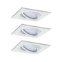 Koupelnová - P 93678 Vestavné svítidlo LED Nova Plus hranaté 3x6,8W bílá mat výklopné stmívatelné - PAULMANN - foto 4