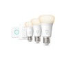 SmartHome Paul Neuhaus - PH 8719514289130 Hue Bluetooth LED White set 3ks žárovek Philips + Hue Bridge můstek + dálkový ovladač Hue Switch 8719514289130 E27 A60 9,5W 1055lm 2700K stmívatelné - PHILIPS (929002469204) - foto 4