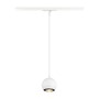 Svítidla - LA 1008169 LIGHT EYE® 90 1~ závěsné svítidlo, GU10, délka závěsu 150cm, 1x max. 6W, matně bílá - BIG WHITE (SLV) - foto 4