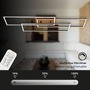 Hranatá - BRILO 3676-014 CCT LED stropní svítidlo, 116,5 cm 18 W, 2200 lm, černá - BRILO - foto 4