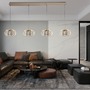 Dekorativní - GT 7033-413 Závěsné svítidlo Salo 60W 6000lm 3000K béžová - GeeTi - foto 4