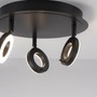 Bodová - PN 6788-13 SILEDA LED stropní bodové svítidlo antracit, kruhové, 3 ramenné, otočné, ochrana proti vodě 3000K - PAUL NEUHAUS - foto 4