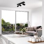 Bodová - BRILO 2857-035 Bodové svítidlo 45 cm 3xGU10 40W černá - BRILO - foto 4
