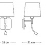 Dekorativní - ILUX 158242 NORDIK AP2 - IDEALLUX - foto 4