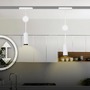 Lištové Briloner 48V - BRILO 8032016 LUXTRAIL lištový systém 48V, LED závěsné svítidlo, nastavitelná výška, bílé - BRILO - foto 4