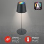 Stolní lampy dekorační - BRILO 7559015 BRILONER Coloris LED stolní lampička Smart nabíjecí, ovládání přes aplikaci, stmívatelné, antracit 7559015 - foto 4