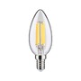 E14 - P 29195 Eco-Line Filament 230V LED svíčka E14 98mm 2,5W 3000K čirá - PAULMANN - foto 4