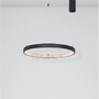 Kruhová - NV 9865160 Závěsné svítidlo PRESTON černý hliník a akryl LED 37W 230V 3000K IP20 stmívatelné - NOVA LUCE - foto 4