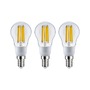 E14 - P 29134 Eco-Line Filament 230V LED kapka E14 3ks-sada 100mm 3x2,5W 3000K čirá - PAULMANN - foto 4