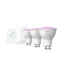 SmartHome Paul Neuhaus - PH 8719514340107 Hue Bluetooth LED White and Color Ambiance základní sada 3xLED žárovka GU10 + Dimmer Switch + Bridge 8719514340107 3x4,3W 3x350lm 2000K-6500K RGB - PHILIPS (929001953113) - foto 4