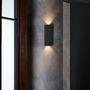 Nástěnná - AST 1428009 Venkovní nástěnné svítidlo Ava 300 2x6W GU10 černá - ASTRO Lighting - foto 4