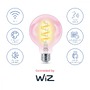E27 - PH 8720169165793 WiZ Smart LED Žárovka s tradičním vzhledem, čirá, 40 W 470lm 2200-6500K (RGB) G95 E27 - PHILIPS - foto 4