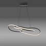 Dekorativní - PN 2765-18 LED závěsné svítidlo TWIST, černá, nastavitelná výška, stmívatelné, paměťová funkce, SimplyDim, 2700K - PAUL NEUHAUS - foto 4