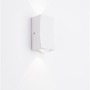 Nástěnná - NV 9026118 Venkovní nástěnné svítidlo DEWEI bílý hliník a akryl LED 2x2W 3000K 500mA 100-240V 68st. IP54 světlo nahoru a dolů - NOVA LUCE - foto 4