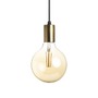 Dekorativní - RED R13891 ARAQ závěsná česaná mosaz/černá 230V E27 42W - RED - DESIGN RENDL - foto 4