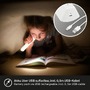 Na stůl - BRILO 7474016 LED nabíjecí stolní lampa, 30 cm, paměť, 7W, 700lm, bílé - BRILO - foto 4
