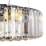 Kruhová - M MOD080CL-06CH Závěsné svítidlo Recinto E27 6x60W průhledné sklo chrom kov designové - MAYTONI - foto 4