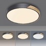 Kruhová - PN 6071-18 Q BILA LED stropní svítidlo Smart Home, pravé dřevo, stmívatelné ZigBee 2700-5000K - PAUL NEUHAUS - foto 4