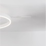 Kruhová - NV 9063605 Stropní svítidlo MOTIF LED stropní svítidlo bílý hliník 3000K 48W IP20 220-240V stmívatelné - NOVA LUCE - foto 4