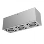 Downlight - RED R10121 Stropní svítidlo BERIT III hliník  230V GU10 3x50W - RED - DESIGN RENDL - foto 4