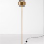 Stojací lampy - NV 9236410 Stojací lampa SIANNA kouřové sklo mosazný zlatý kov E27 1x12W 230V IP20 bez žárovky - NOVA LUCE - foto 4