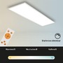 Hranatá - BRILO 7196-016 CCT svítidlo LED panel, 119,5 cm, 3800 lm, 36 W, bílé - BRILO - foto 4
