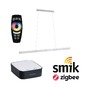 Podélná - P 5169 Startovací sada Zigbee 3.0 Smart Home smik Gateway dálkový ovladač + LED závěsné svítidlo Aptare 2700K 18W bílá/antracit stmívatelné - PAULMANN - foto 4